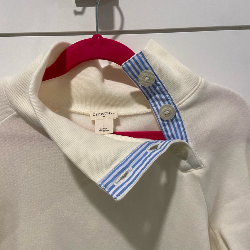 NWT Crewcut Mock Sweatshirt